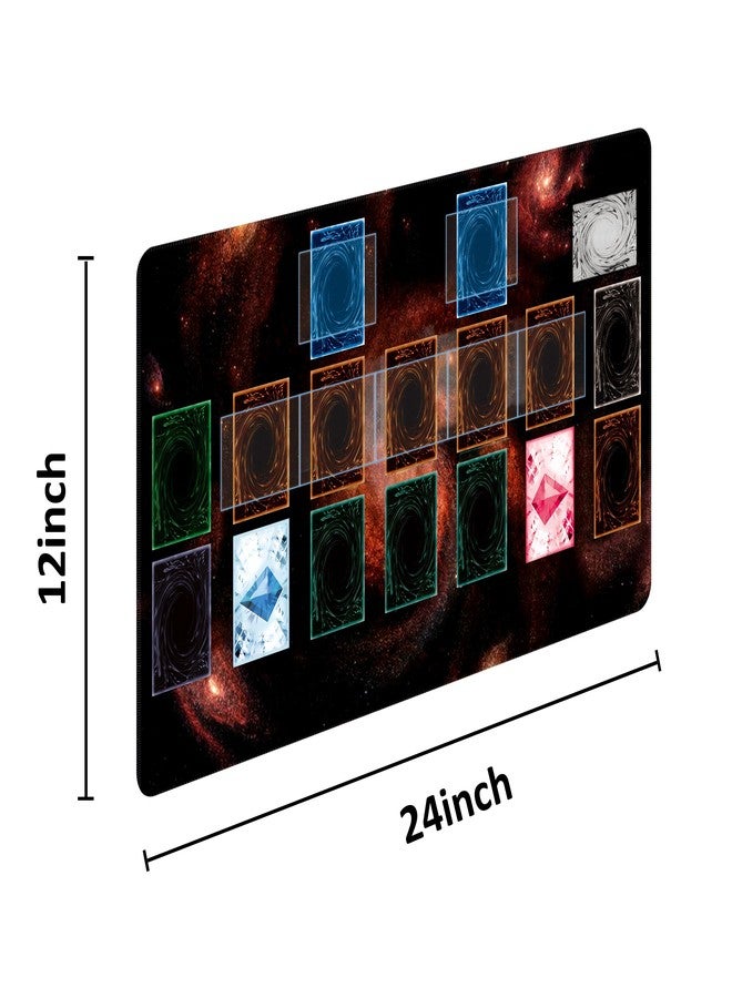 Extalas for Yu-Gi-Oh Playmat Single Player,with Free Limited - Edition dice and Storage Tube Size 24 * 14 - Image 2